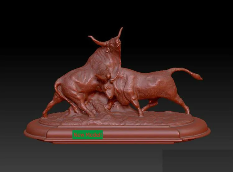 

3D model for cnc 3D CNC machine in STL file format Bullfight