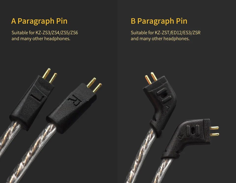 KZ ZS3/ZS4/ZS5/ZS6/ZSA 1,2 м чистота бескислородная медь гарнитура посеребренный провод 0,75 мм контактный кабель для обновления для оригинального официального
