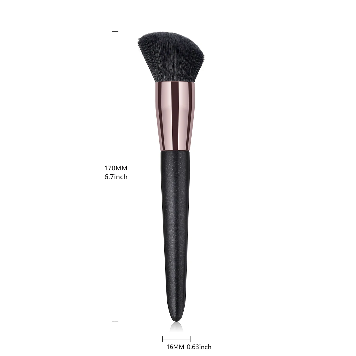BBL 1 Piece Reals Luxe Goat Hair Loose Powder Blush Bronzer Brush Ultra-soft Contouring Buffing Beauty Tools Professional | Красота и