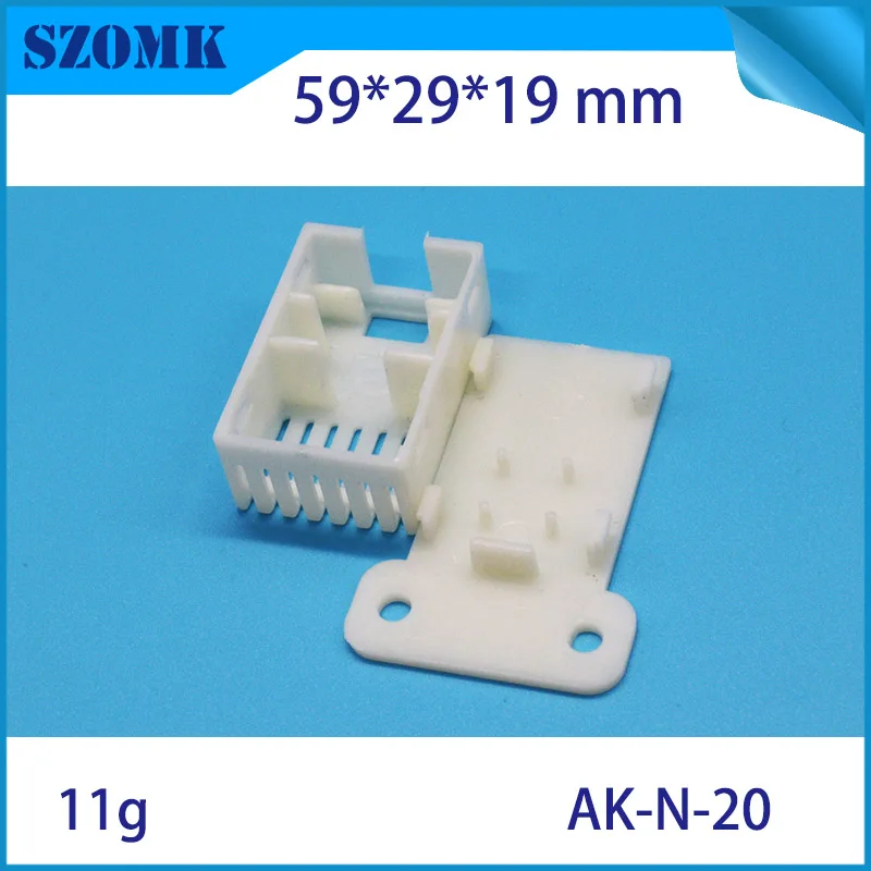 20 pieces 59*29*19mm diy abs distribution box plastic electronics project temperature sensor enclosure housing | Обустройство дома