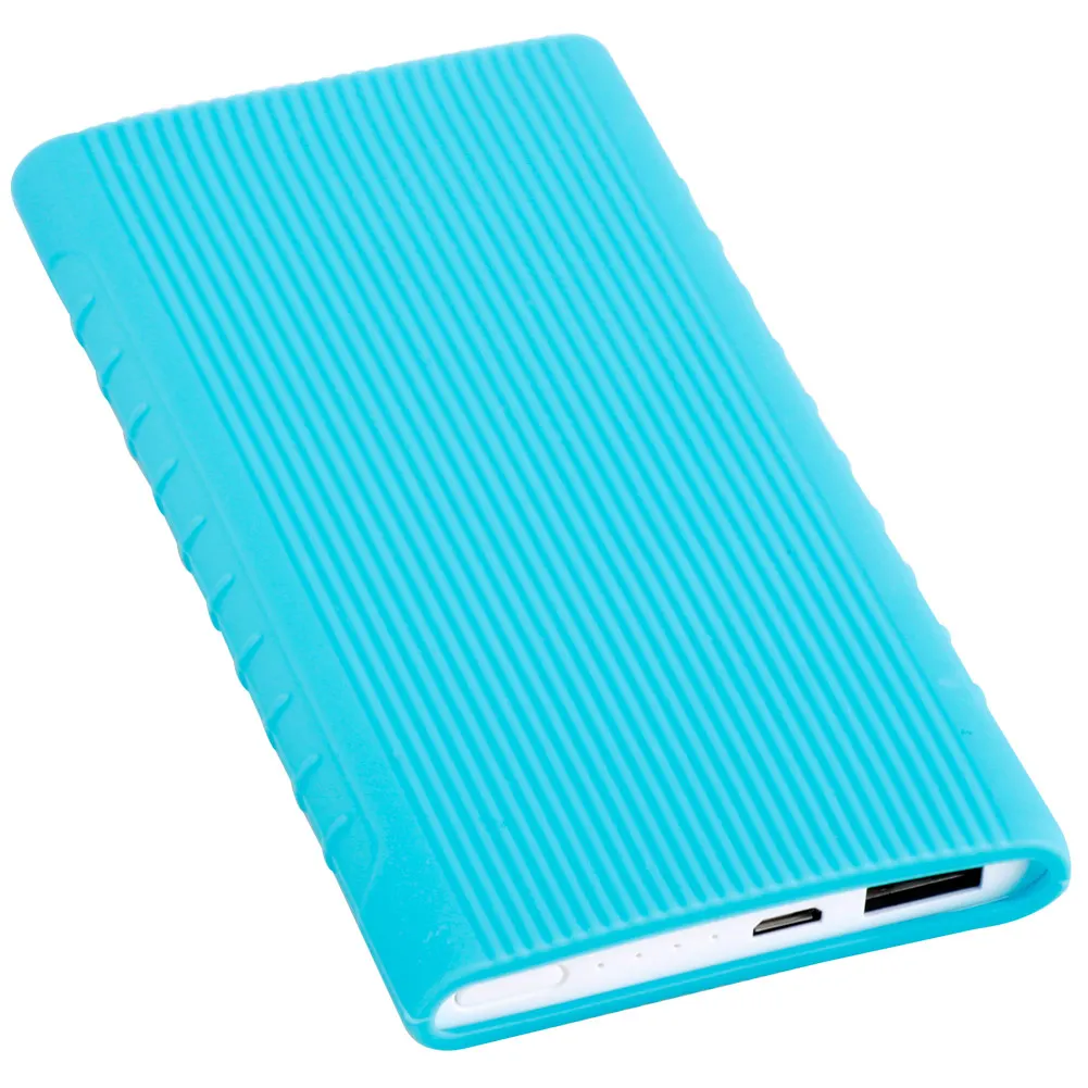 Силиконовый чехол для Xiaomi power Bank 5000mAh PLM10ZM/NDA-02-AM резиновый чехол для портативного внешнего аккумулятора