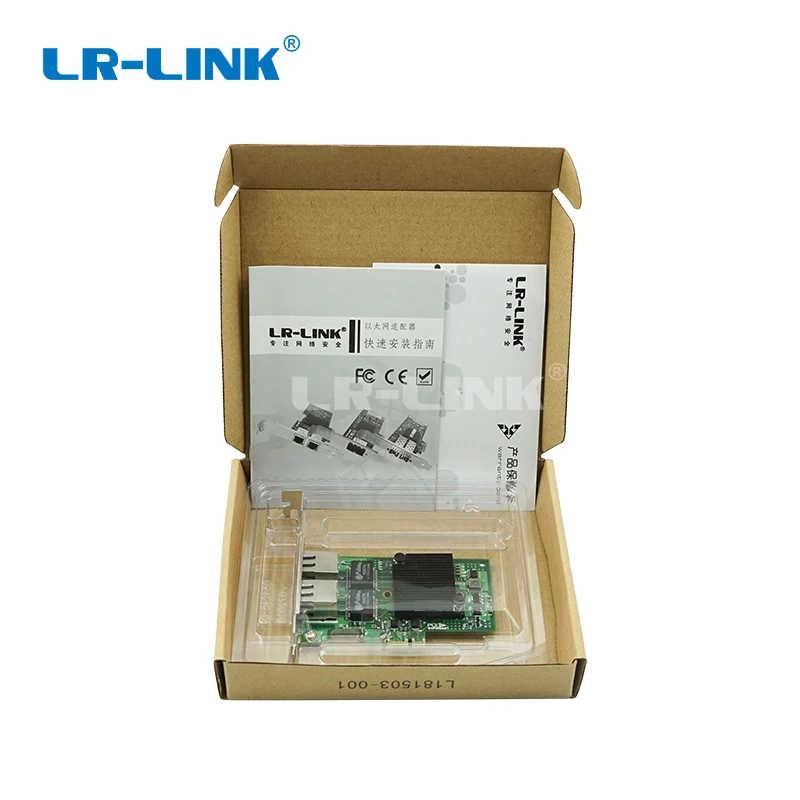 LR-LINK 9222HT Intel I350-T2  Gigabit Ethernet  RJ45      PCI-Ex1   10/100/1000 /