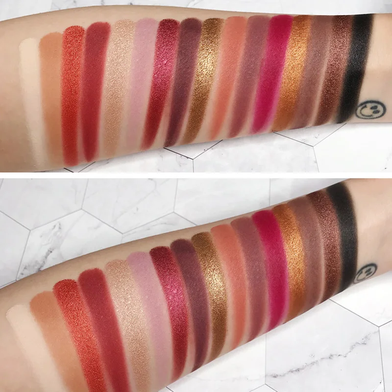 IMAGIC 16 Colors Nocturne Eyeshadow Palette Makeup Eye Shadow Pallete Matte Shimmer Glitter Pigmented Smoky Natural Eyes Make Up |