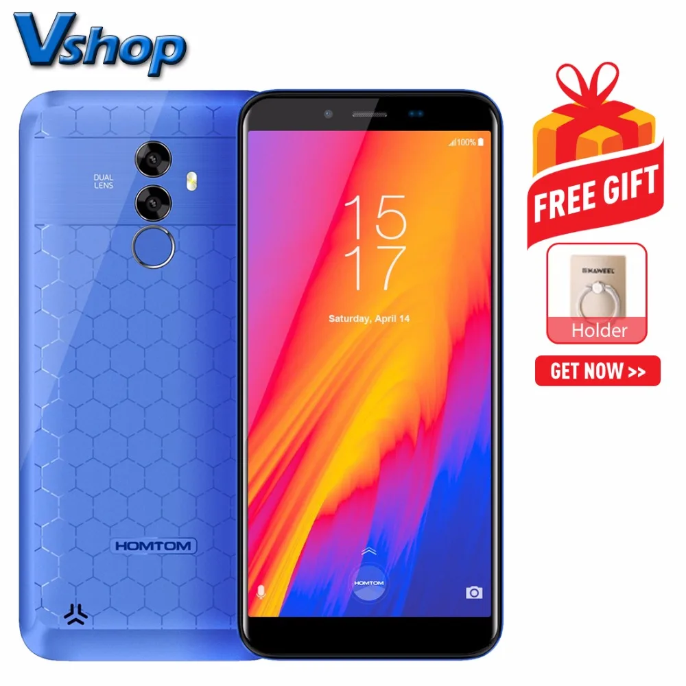 Оригинальный HOMTOM S99 4G мобильный телефон Android 8 0 4 Гб + 64 смартфон на базе