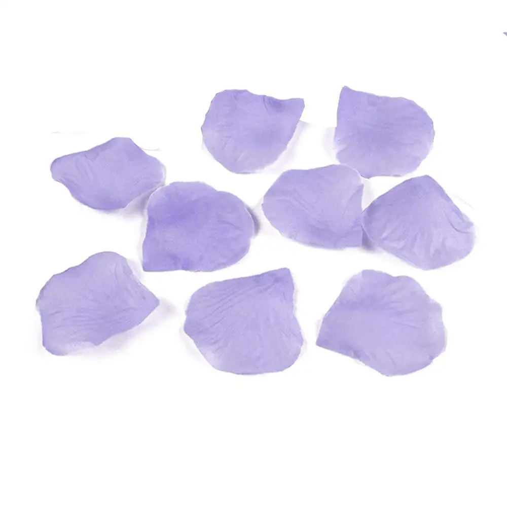 100 Rosenbl & Auml ель Aus Stoff Flieder Lavendel Hochzeit Streublumen Blumenkinder Uuml десять Tischdeko|Лепестки роз| |