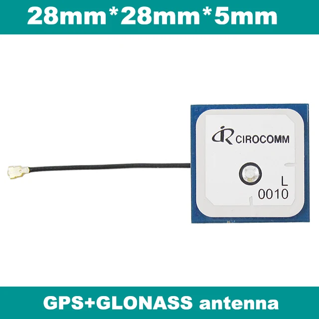 Встроенная GPS GLONASS двойная антенна BEITIAN активная коммутационная Cirocomm GNSS BT