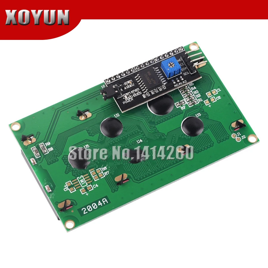 IIC/I2C 2004 LCD Модуль ЖКД синий screen|ЖК-модули| |