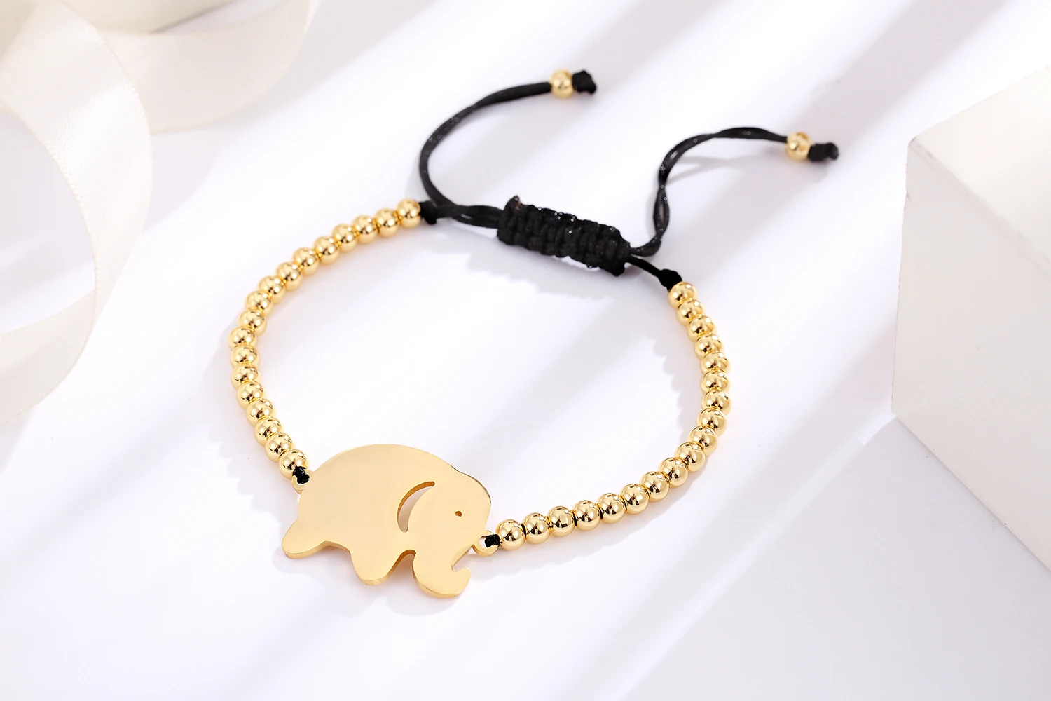 Charm Woman Maria Stainless Steel Bracelet Quality 4MM Beads Adjustable Size | Украшения и аксессуары
