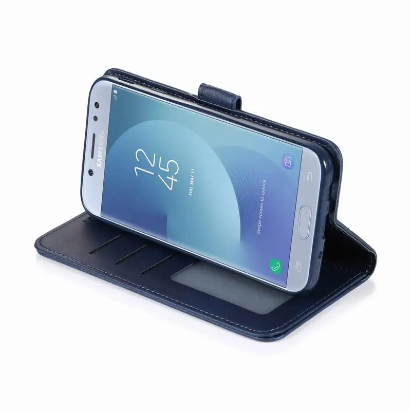 Чехол для samsung Galaxy J730 J7 Pro Европейская версия Магнитный Флип-кошелек кожаный чехол для телефона для samsung J 7 Pro j7pro