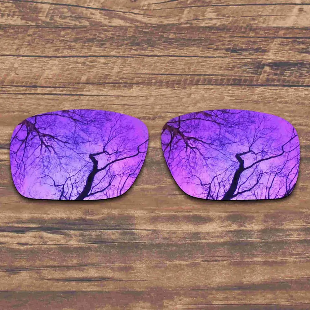 Purple Mirrored ToughAsNails поляризованные Сменные линзы для солнцезащитных очков Окли Холбрук-несколько вариантов - Цвет линз: Purple Mirrored