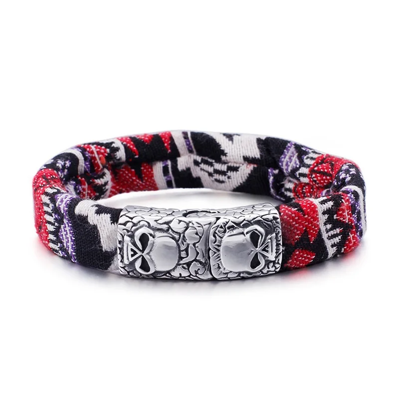 European and American personality domineering titanium steel sports wind bracelet Shantou Cast | Украшения и аксессуары