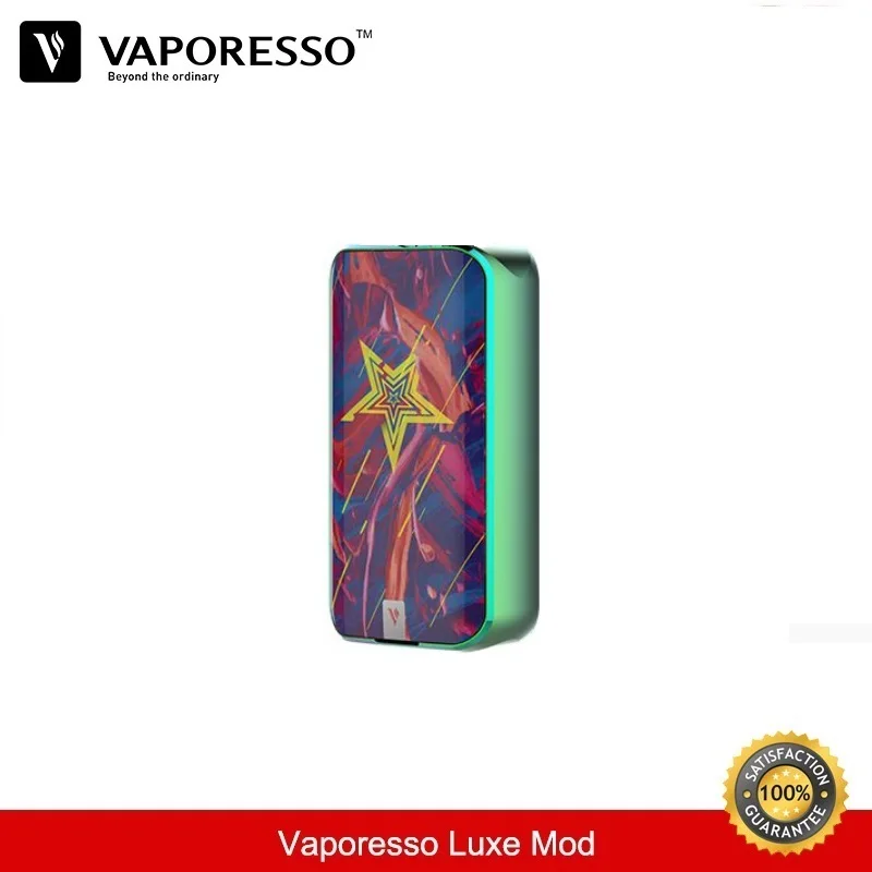 Оригинальный мод Vaporesso Luxe 220 Вт подходит для Skrr Tank 18650 TC Box Mods QF Meshed Coil SK Ccell Core