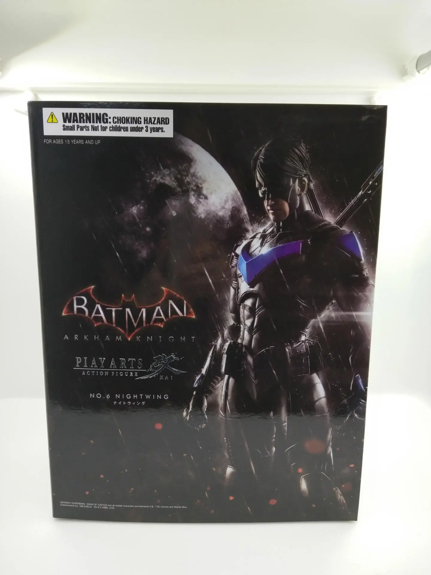 PLAY ARTS 27cm Nightwing Night Wing Arkham Knight batman Action Figure Model Toys