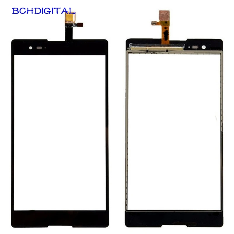 SN028 для Sony Xperia T2 Ultra Dual D5322 XM50h сенсорный экран дигитайзер Переднее стекло крышка
