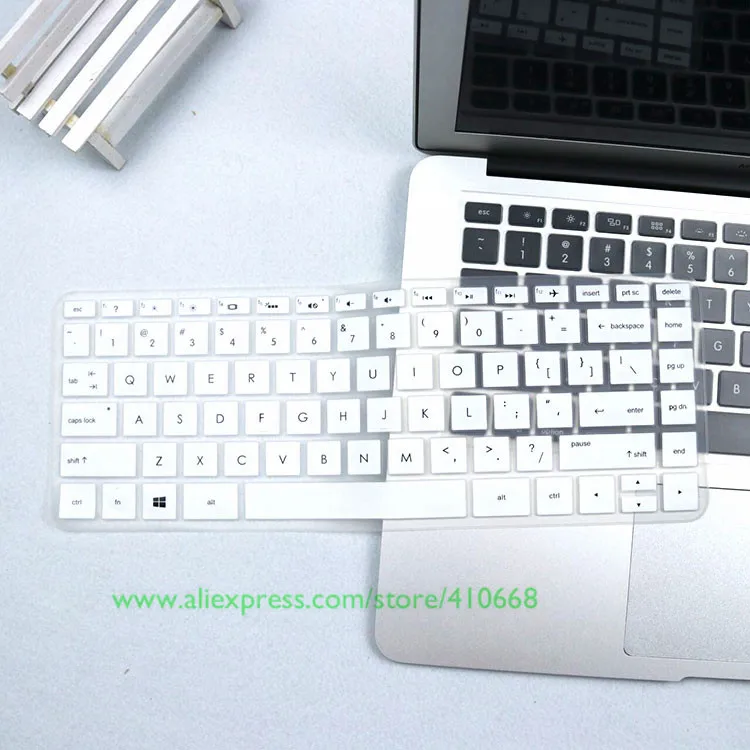 Силиконовый защитный чехол для клавиатуры ноутбука HP Pavilion x360 14 дюймов 14M BA011DX BA013DX