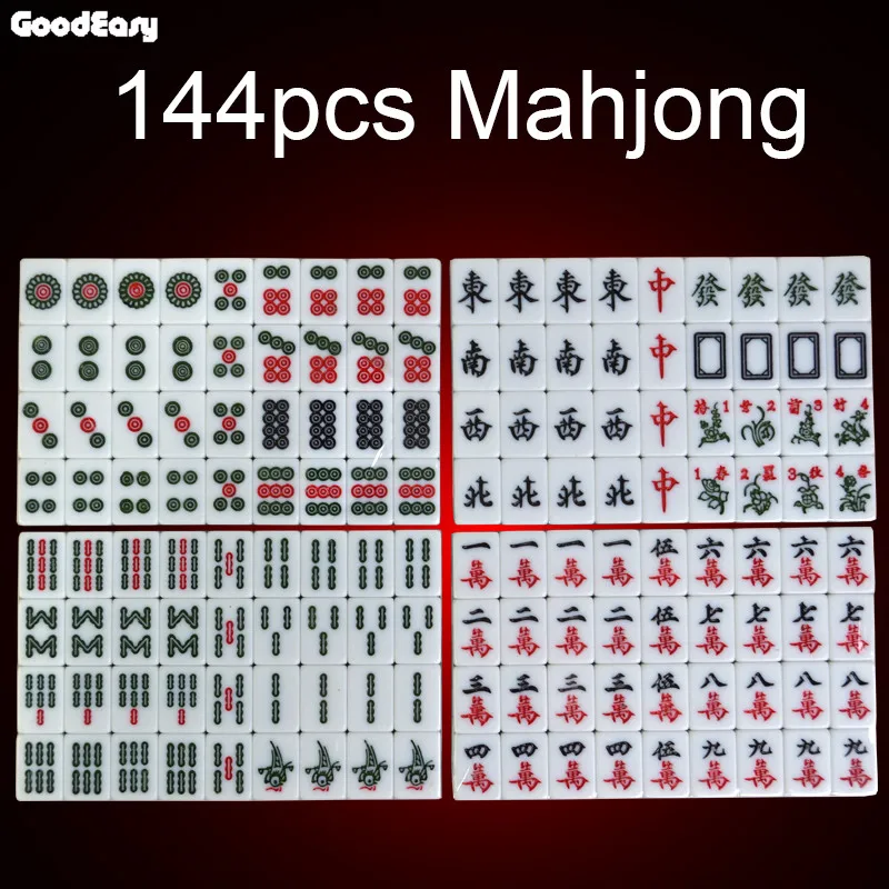 Hot Sell High Quality Traveling Mini Melamine Mahjong Set with Foldable Table U Ruler Funny Family Board Game | Спорт и развлечения