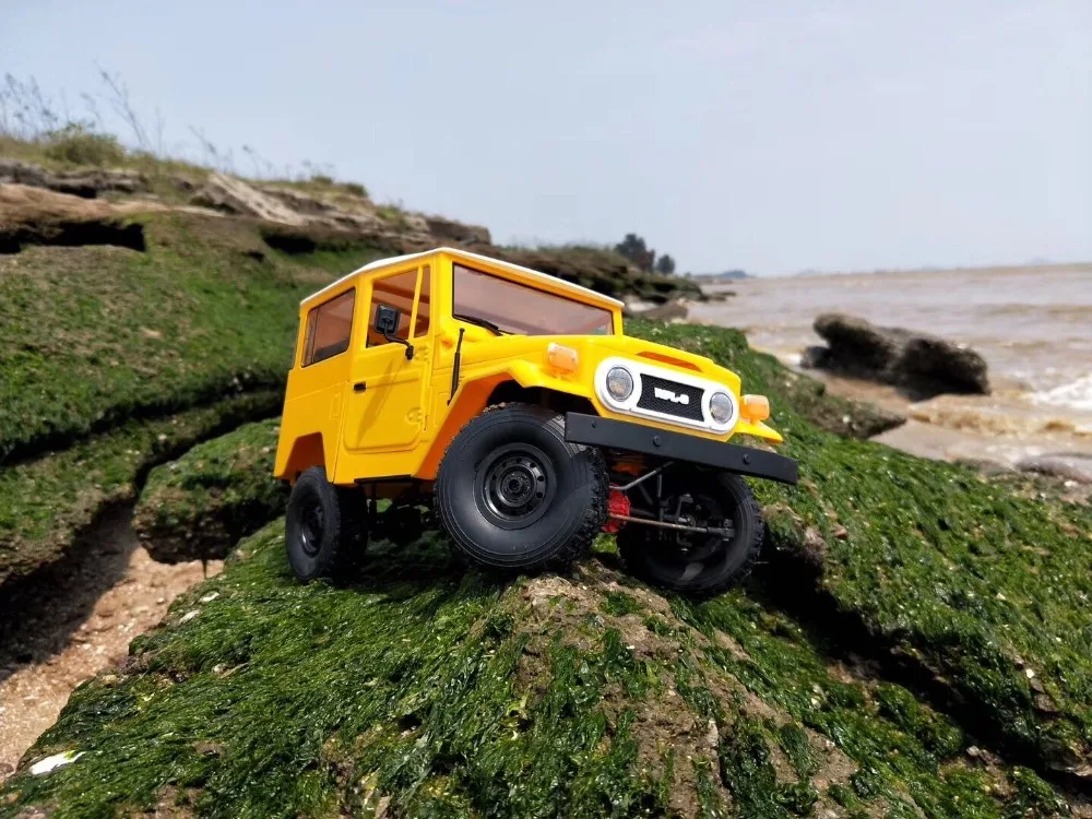 WPL C34 C34KM C34K новейший Радиоуправляемый автомобиль Toyota FJ40 4WD внедорожник для