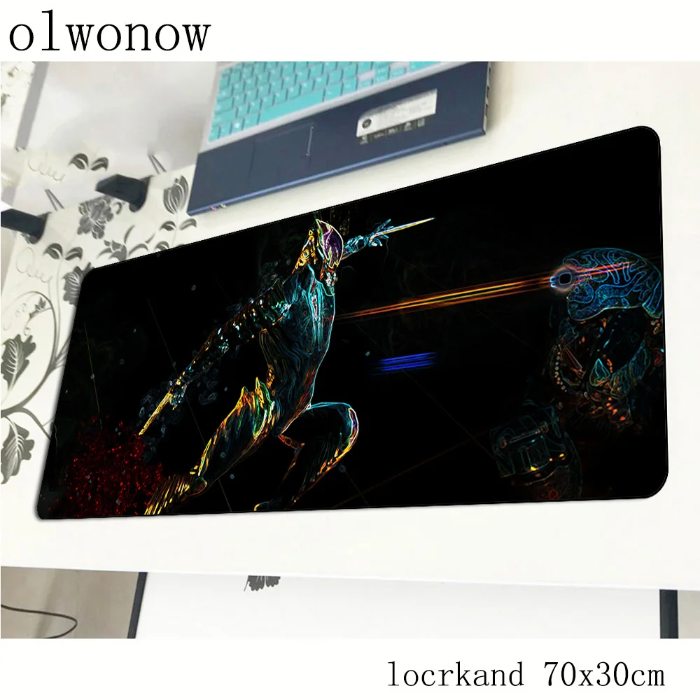 Warframe коврик для мыши геймер эстетичность 700x300x3 мм игровой мультфильм ноутбук