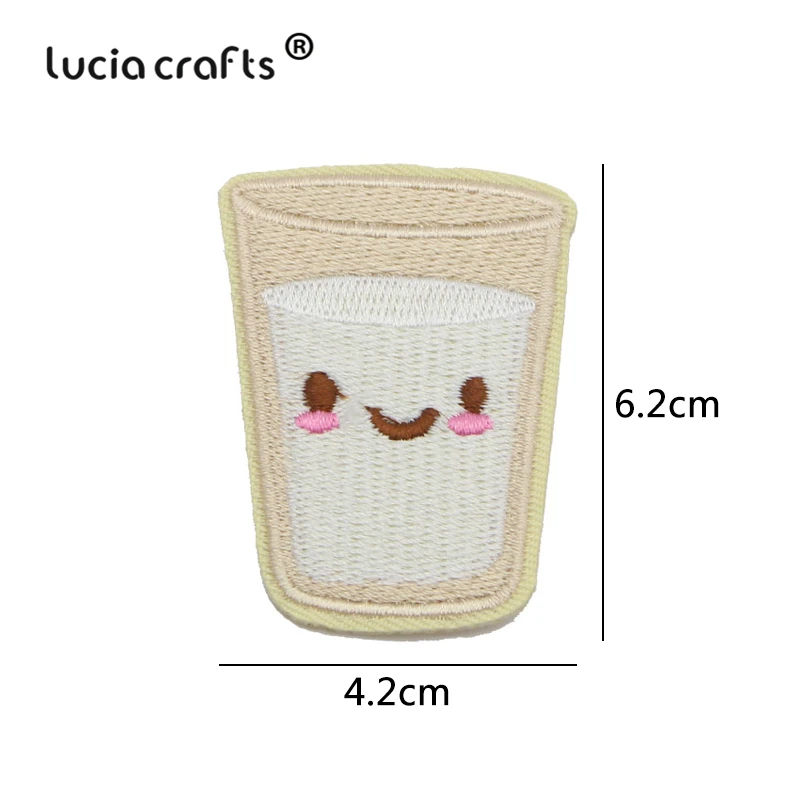 Lucia crafts 1 шт./лот мульти-Стили вышитые железные патчи для одежды наклейки значки DIY Швейные аксессуары L0903