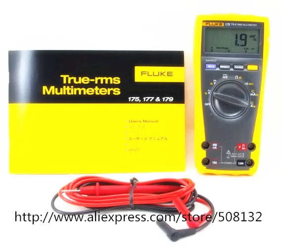 Fluke 175 175C True RMS мультиметр цифровой тестер|digital multimeter tester|multimeter testerrms |