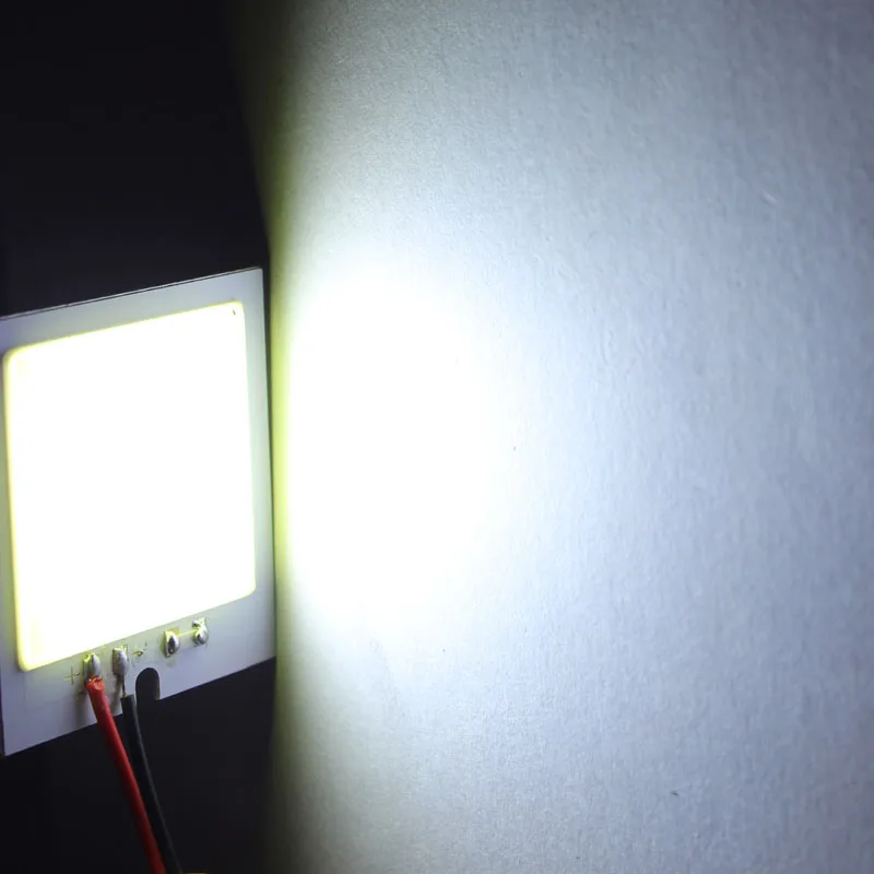 Одна штука Белый COB 48SMD чип LED CarLight T10 Festoon BA9S купольный адаптер DC12V автомобильный
