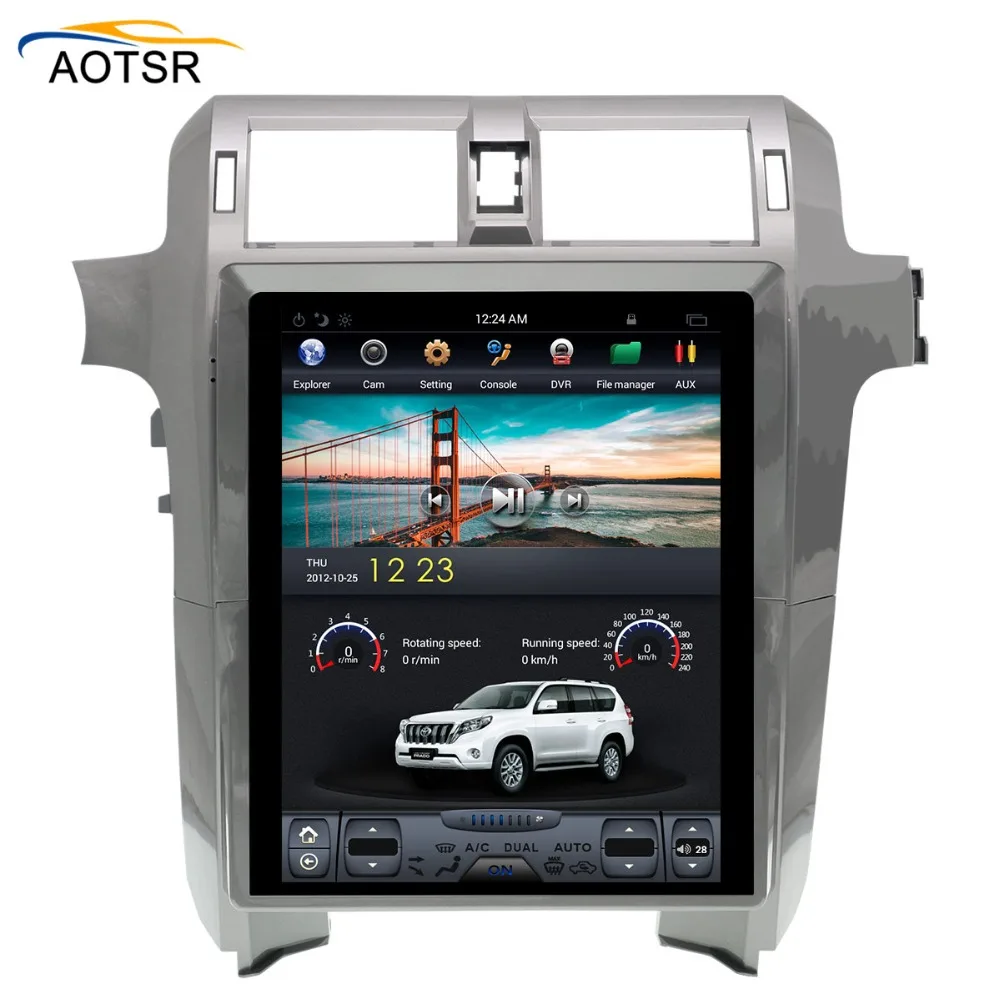 Tesla стиль большой экран Android автомобильный gps радио плеер головное устройство для