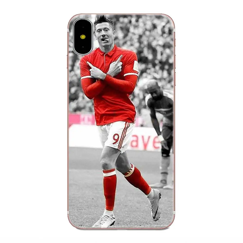 as picture Для Xiaomi Redmi Note 2 3 3 S 4 4A 4X5 5A 6 6A Pro Plus Coque сотовый Чехол для телефона в виде ракушки прозрачная задняя крышка из ТПУ Футбол Левандовски - Цвет: as picture