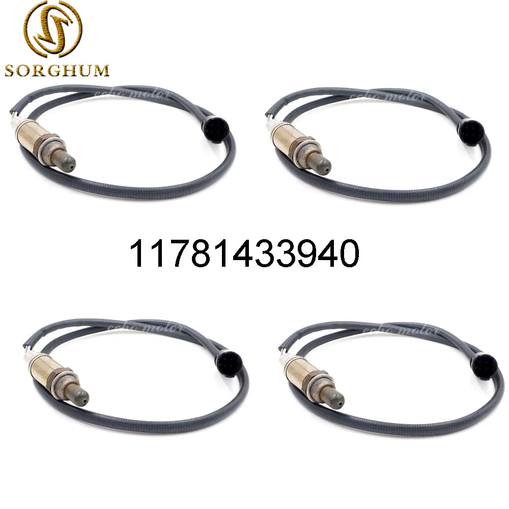 

New 4PCS 11781433940 Downstream Oxygen Sensor For BMW 323i 525i 325xi 530i X3 X5 Z3 Z4 Land Rover