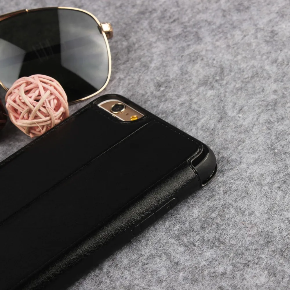 Роскошный Ультратонкий кожаный чехол-раскладушка в стиле ретро для iphone Xs max X XR 8 8Plus 7 7plus 6s plus 6plus 5S se