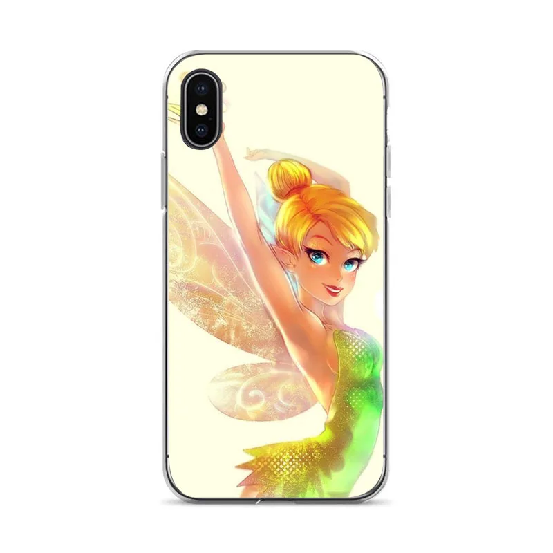 2 Capa 6s plus Питер Пэн Венди черный пластиковый падающий чехол для телефона для Apple iPhone 7 plus чехол для iPhone 6 6s 7 8 8 plus X XS XR XSMAX - Цвет: 2