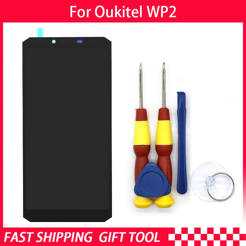 Новинка оригинальная сенсорная панель ЖК-дисплей для Oukitel WP2 запасные части +
