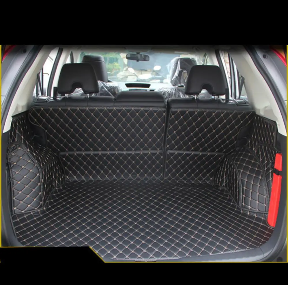 Коврик для багажника из волоконной кожи honda crv CR V 2012 2013 2014 2015 2016 4 го поколения