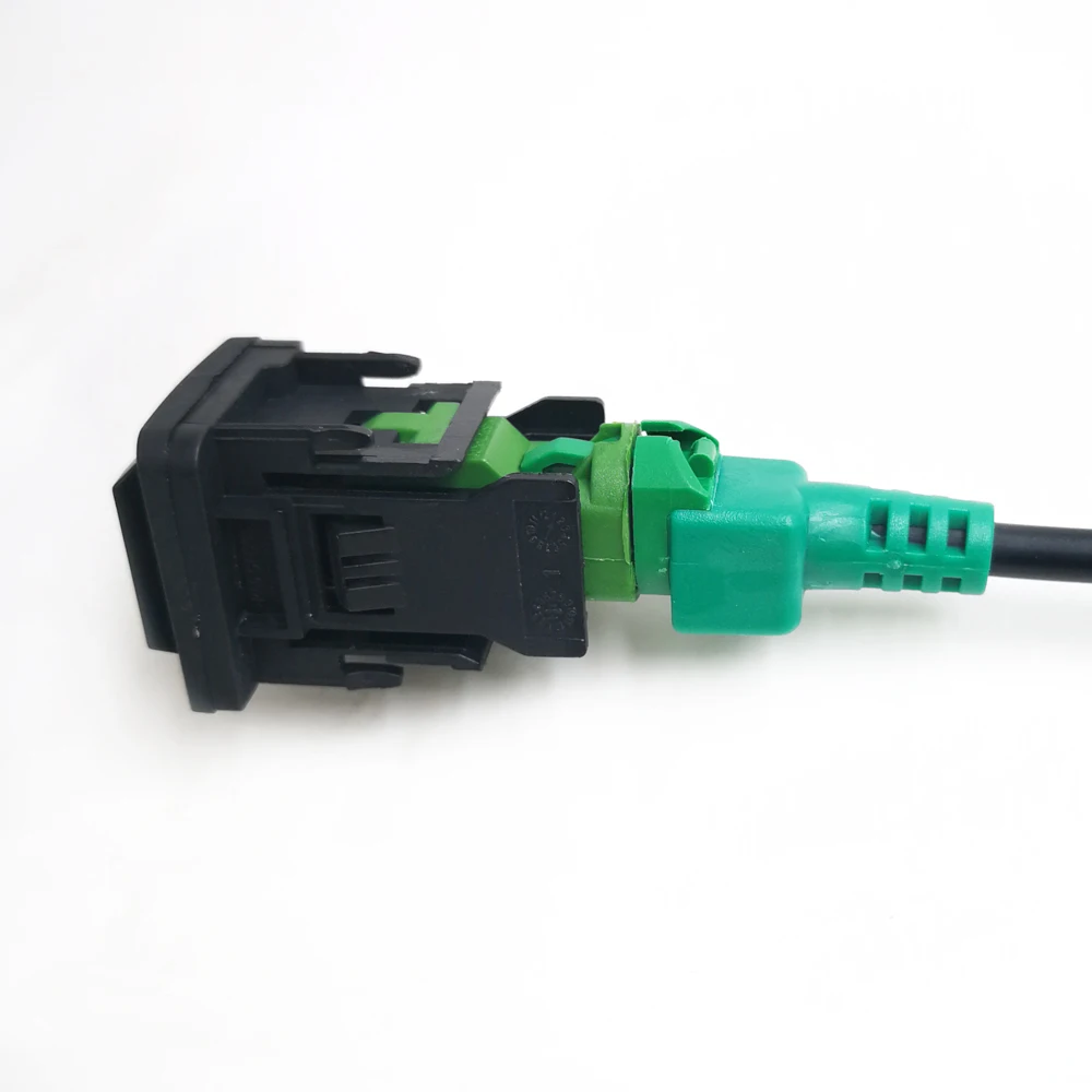 Biurlink 2 стиля DIY Автомобильный USB адаптер аудио USB кабель переключатель для Volkswagen