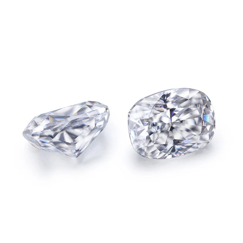 Очень Белая Подушка для льда 9*7 мм moissanite супер белый EF Тест Положительный