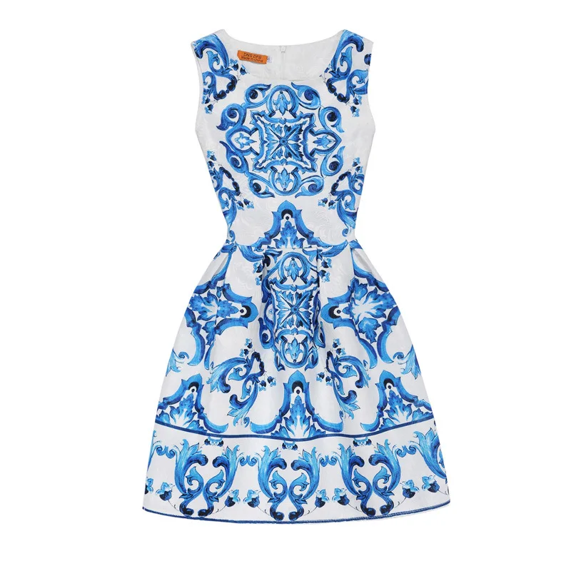 Girls Dresses Teenagers Sleeveless Dress Floral Print Butterfly Princess Party Casual Vestido Clothing | Детская одежда и обувь