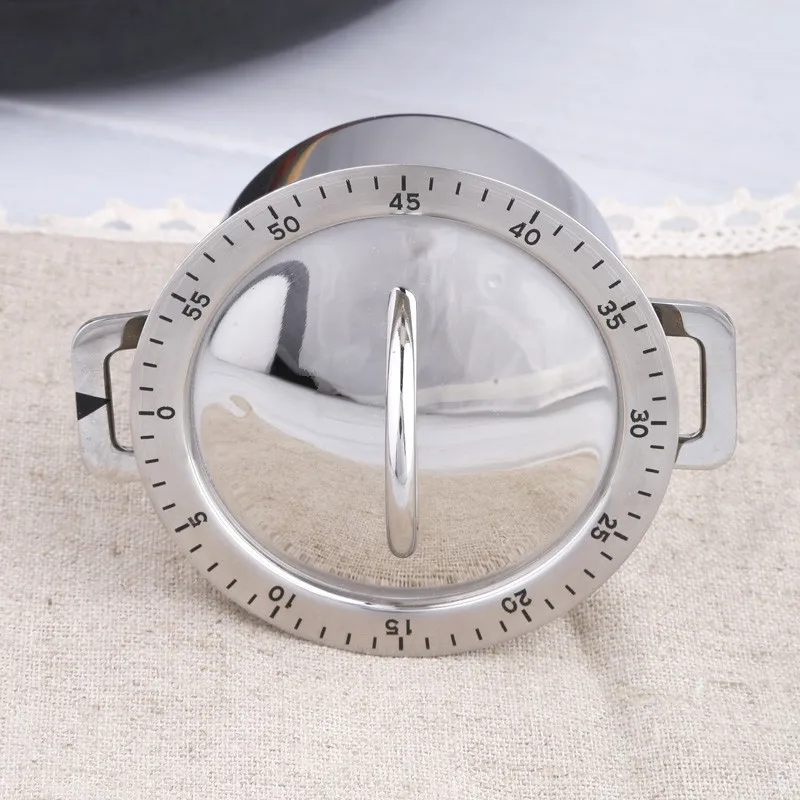 Новинка 2017 кухонный таймер из нержавеющей стали высококлассная Механическая