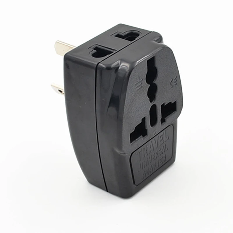 Универсальный адаптер для электрической вилки переходник путешествий с 3
