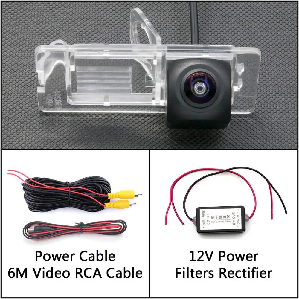 Camera With Filter 175 градусов HD резервная камера заднего вида для Renault Megane 3 Megane III Espace 4 trafc Лагуна III автомобильный монитор парковки - Название цвета: Camera With Filter