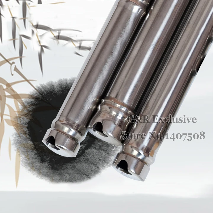 Китайская флейта из нержавеющей стали Xiao традиционный профессиональный