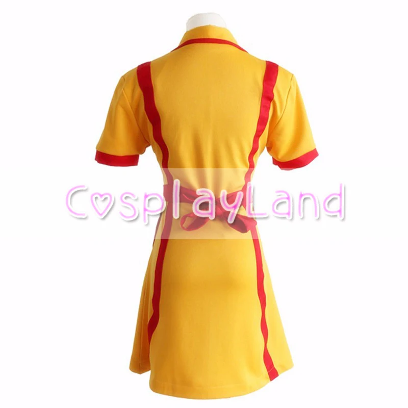2 сломался девушки костюм Макс и Кэролайн форма французской горничной косплей