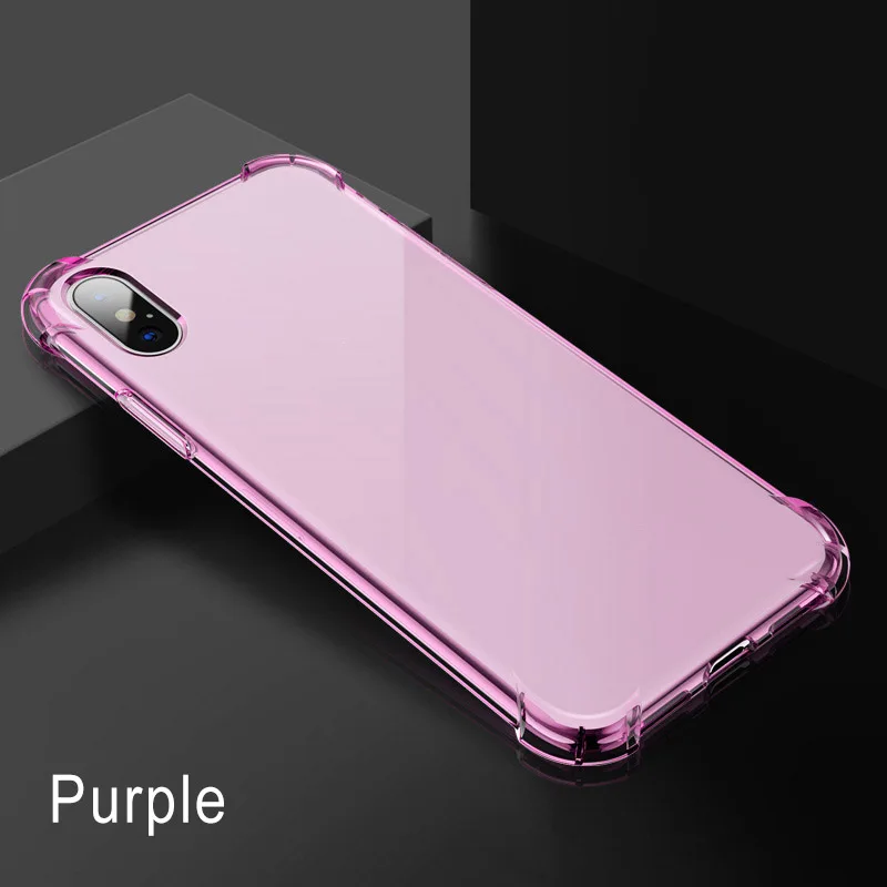 Mobile Phone Case Cover Shockproof TPU Soft Durable Compatible With iPhone 6S 7 8 Plus X HSJ-19 | Мобильные телефоны и