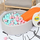 Детский сухой шариковый бассейн для младенцев, игрушка для детей, мягкая губка, Детские шарики, Круглый манеж, детский подарок