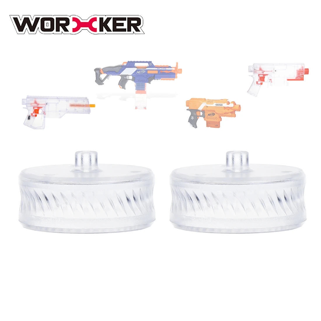 ПК саржевый маховик для Nerf Stryfe/Nerf Rapidstrike CS-18/рабочий меч/рабочий Доминатор/рабочий простой маховик клетка