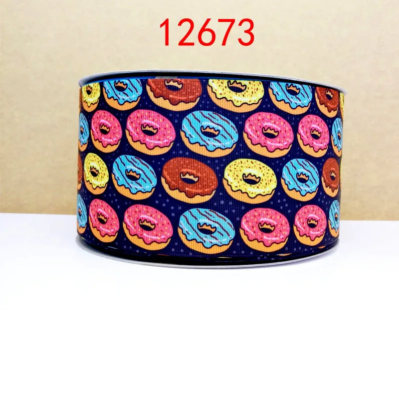 Free shipping 50 yard cartoon printed grosgrain ribbon 14554 | Дом и сад
