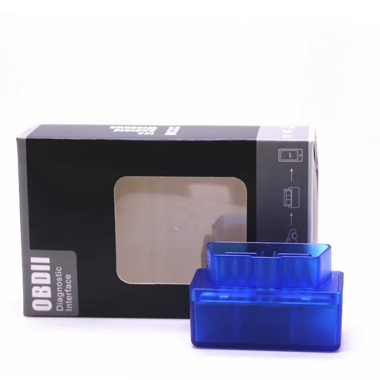 Автомобильный сканер OBD mini ELM327 Bluetooth OBD2 V2.1 OBDII 2 автомобильный тестер ELM 327