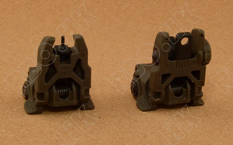 

Tactical High Polymer Automatically Open Front Rear Sight III OD M9807