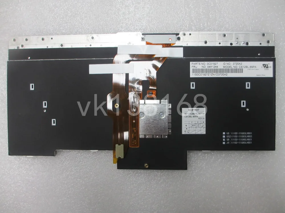 Новая клавиатура с подсветкой для Lenovo Thinkpad T430 T530 X230 X230T T430I FRU 04X1244 | Компьютеры и