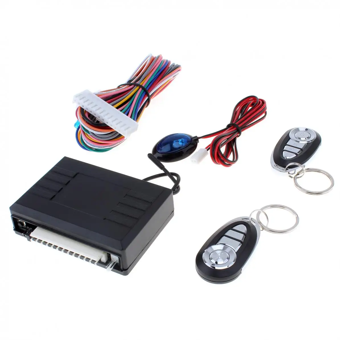 

Car Burglar Alarm Systems Auto Remote Central locking Kit Door Lock Vehicle 12V Keyless start stop System with Remote Control