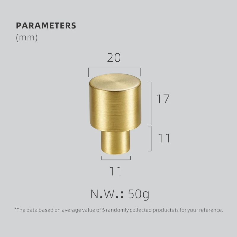

Латунные ручки для мебели Dooroom черные/золотые/бронзовые
