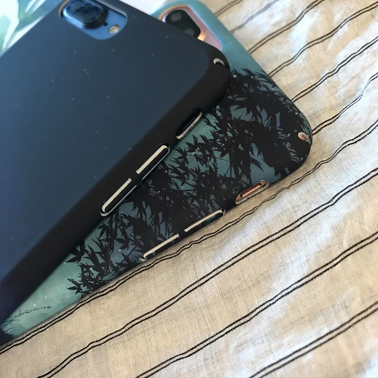 Модный художественный чехол для iphone 7 7Puls 8 Puls жесткий матовый 6s 6 capa | Мобильные